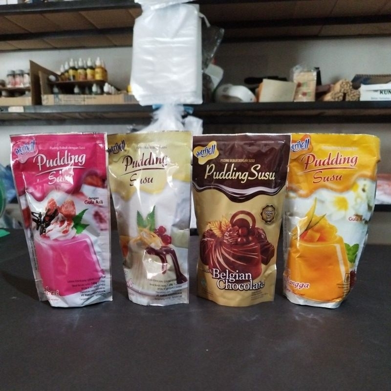 

PUDING SUSU GULA ASLI 145 g /stroberi / chocolate / vanila / Mangga Pekanbaru