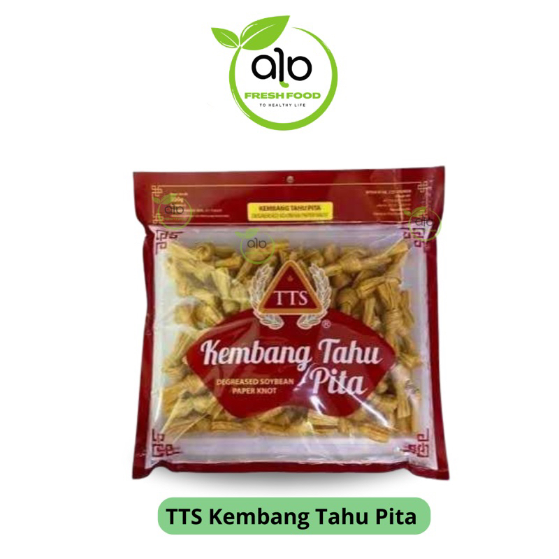 

Kembang tahu pita kering TTS - soybean paper knot / shabu2 hotpot 150 gram - ALO Fresh Food