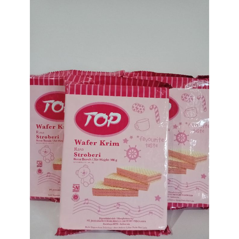 

wafer top strawberry 300gr