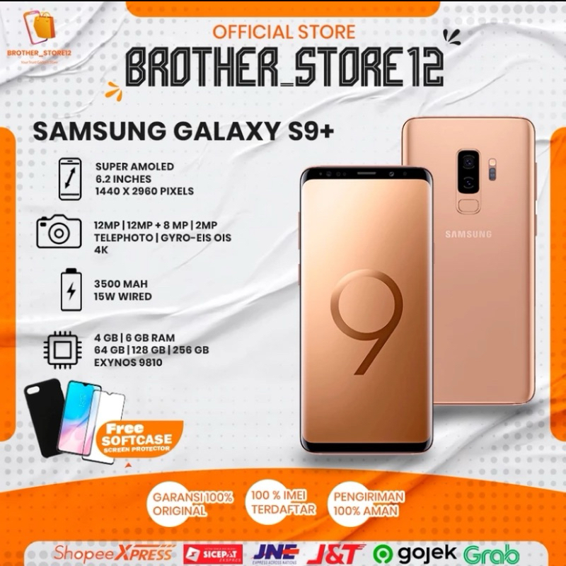 Samsung S9 Plus Second Original Resmi SEIN murah