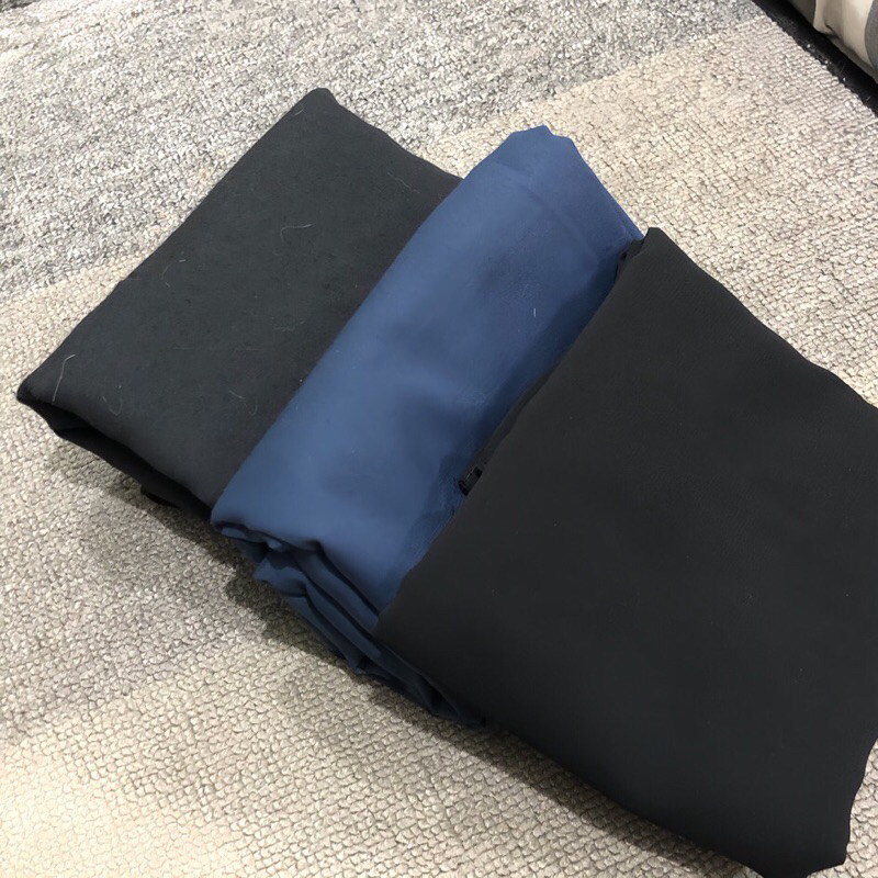 KERUDUNG SEGIEMPAT UMAMA & PASMINA CERUTY BABY DOLL