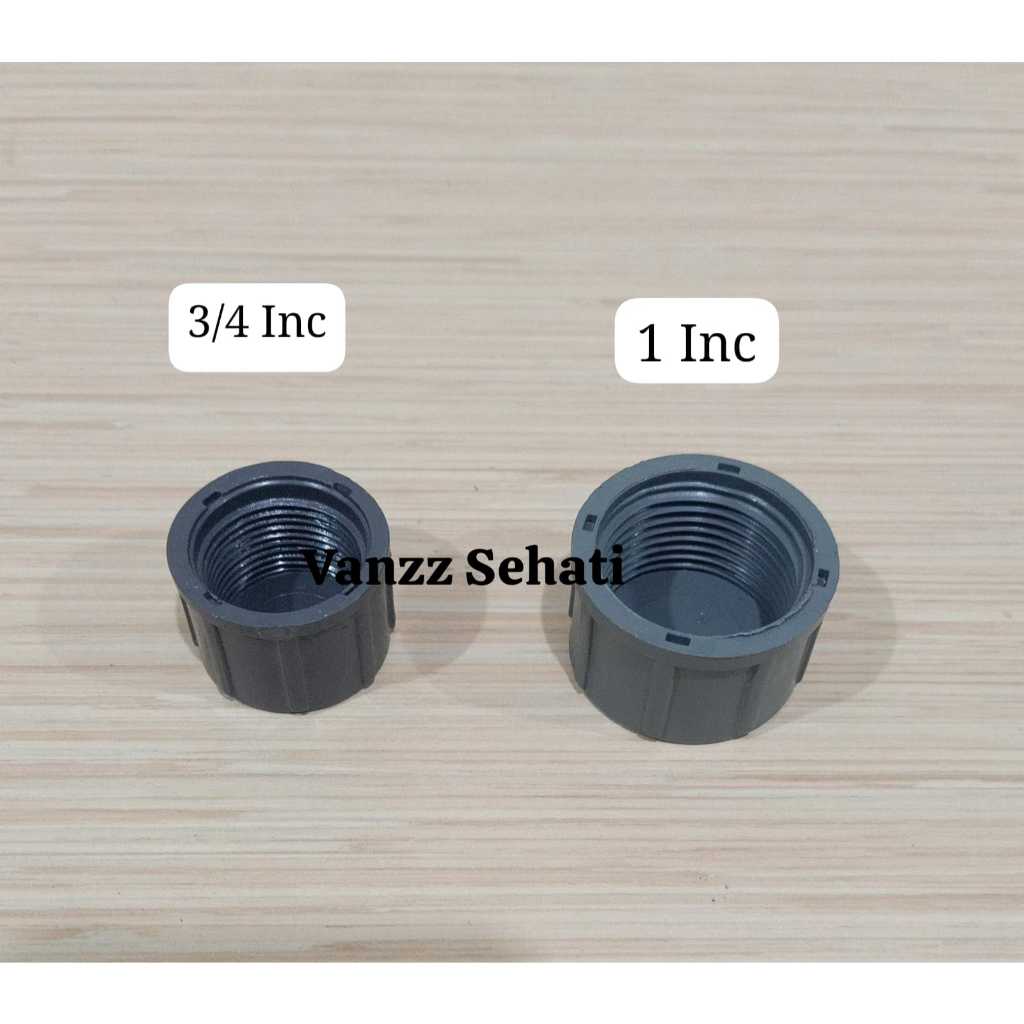 DOP DRAT DALAM PVC / DOP DRAT DALAM FITTING PIPA PVC
