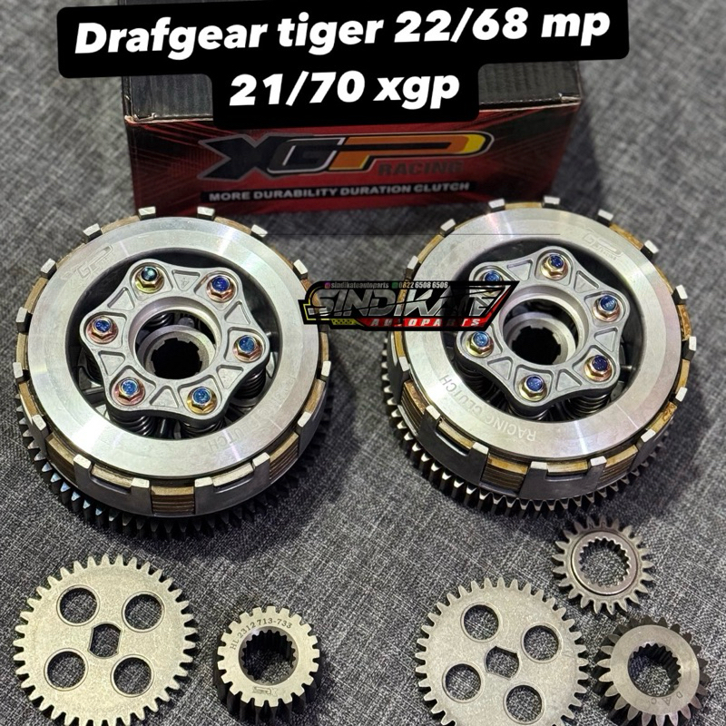DRAF GEAR SET TIGER/MP XGP SET DRAFT GEAR SET XGP TIGER/MP KOPLING SET TIGER XGP KOPLING XGP PER 6 K