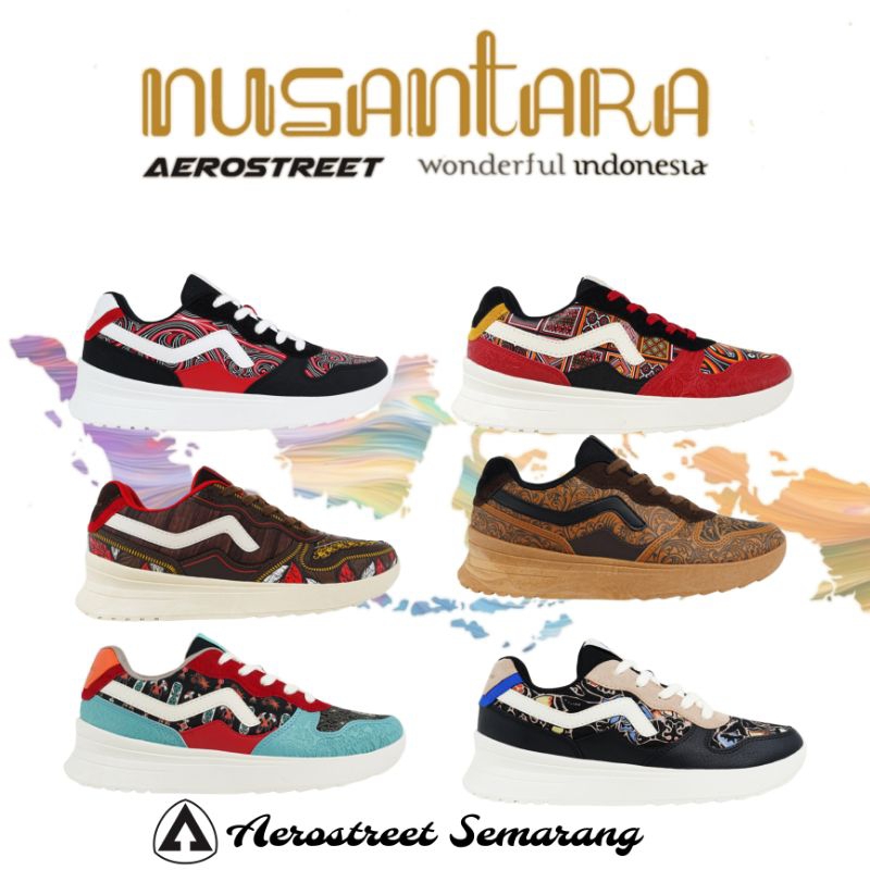 Sepatu Aerostreet X Wonderful Indonesia [ORIGINAL AEROSTREET]