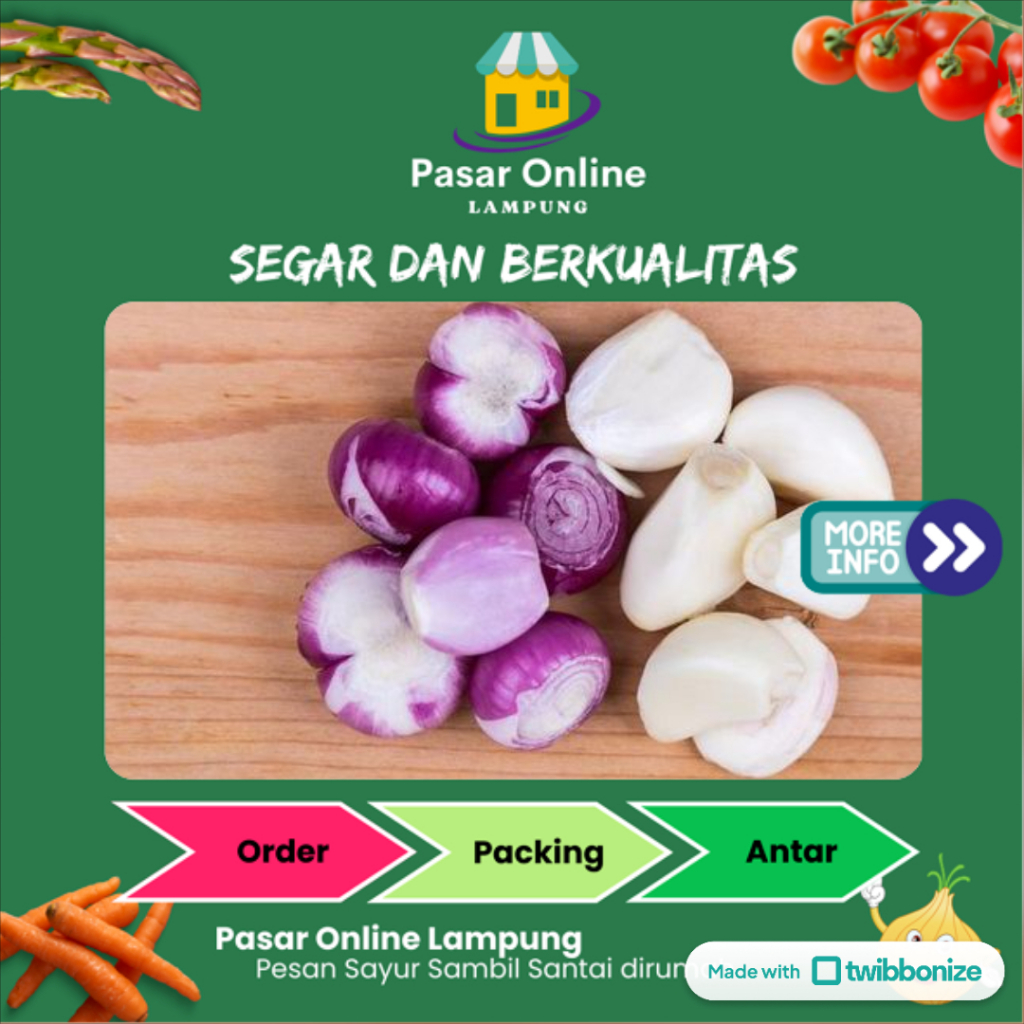 

Bawang Putih Campur Merah - Pasar Online Lampung