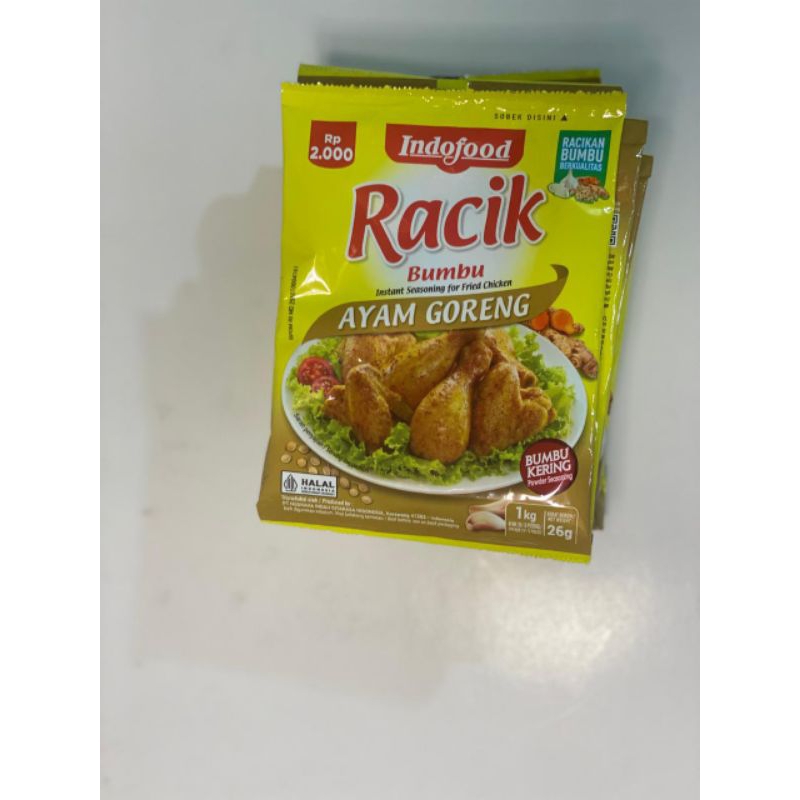 

Racik Bumbu Ayam goreng Marinasi 45 gram