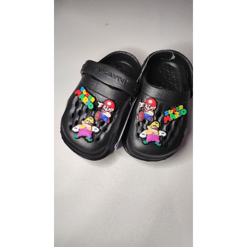 Sandal Jelly Karet Anak Laki-Laki Baim Super Mario Inkayni