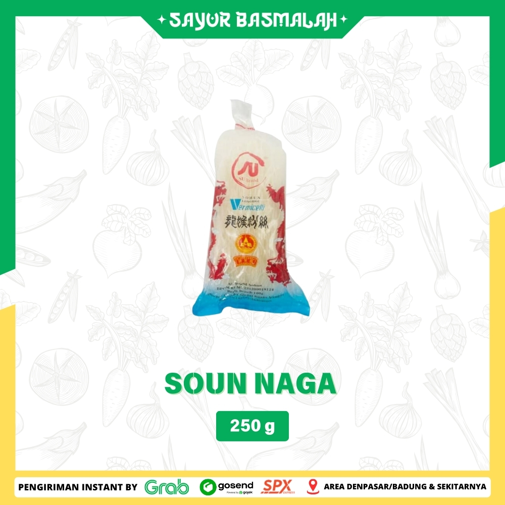 

Soun Naga 250g - Sayur Basmalah