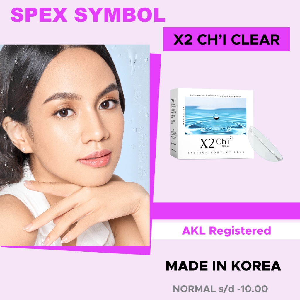 X2 CHI Clear Softlens