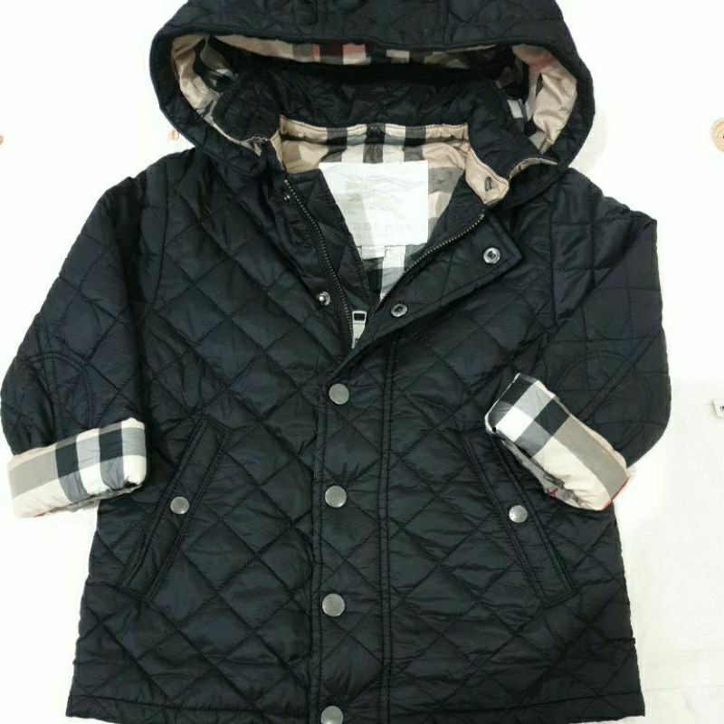 preloved jaket hangat anak burberry