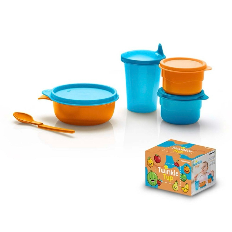 twinkle tup set tempat makan baby