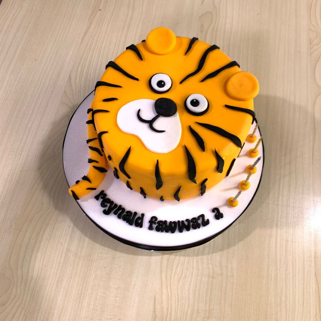 

Kue Ulang tahun/Birthday Cake Tema Harimau/Kue Birthday