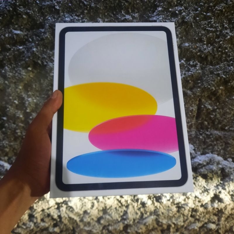 dus box ipad 10th  generation silver original 100% copotan ibox lengkap manual book ipad air gen 10t