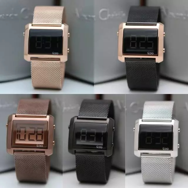 Jam Tangan Alexander Christie 9230 AC 9230 Tali stainless Mesin Digital Baterai Original Garansi Res