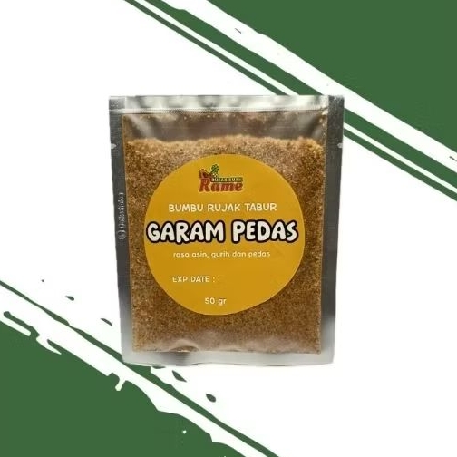 

Bumbu Garam Pedas Rujak Buah Rame 50gr