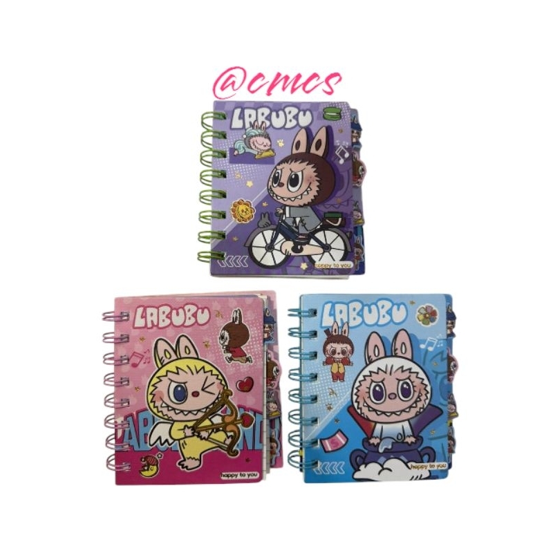 

NOTEBOOK RING LABUBU MINI / NOTEBOOK RING DIARY LABUBU