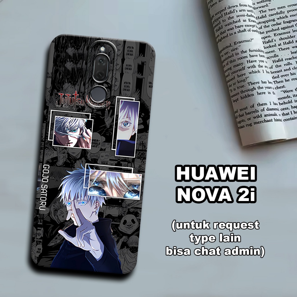 CC7/ Softcase karet lentur untuk huawei nova 2i/Motif karakter anime jujutsu kaisen/case huawei nova