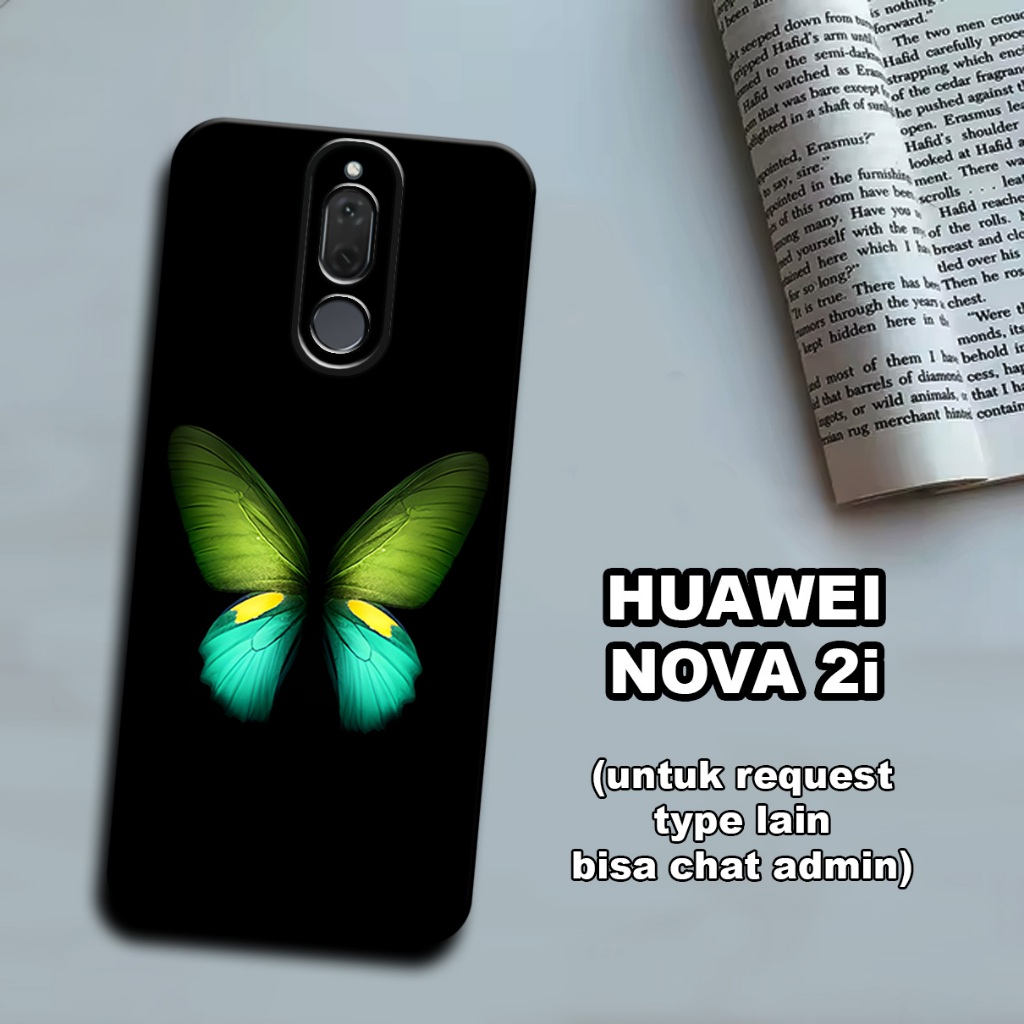 CC18/ Softcase karet lentur untuk huawei nova 2i/Motif cewek/case huawei nova 2i/kesing huawei nova 