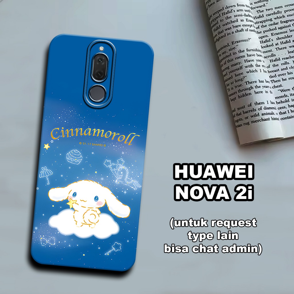 CC23/ Softcase karet lentur untuk huawei nova 2i/Motif kartun/case huawei nova 2i/kesing huawei nova