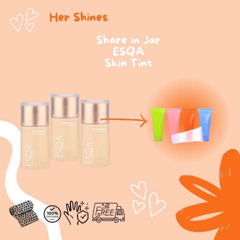 Share in Jar Esqa Minimalist Blurring Serum Skin Tint Spf 35 PA+++