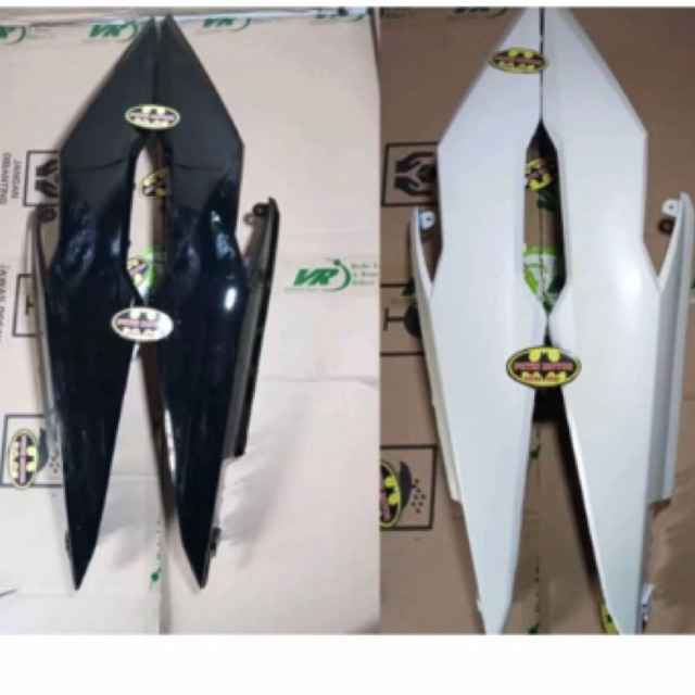 COVER BODI BELAKANG BEAT ECO BEAT ESP BEAT STREET PUTIH HITAM bodi samping beat eco hitam putih beat