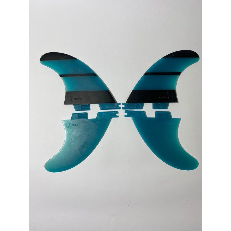 fin surfboard fiber fcs II  quad performer medium