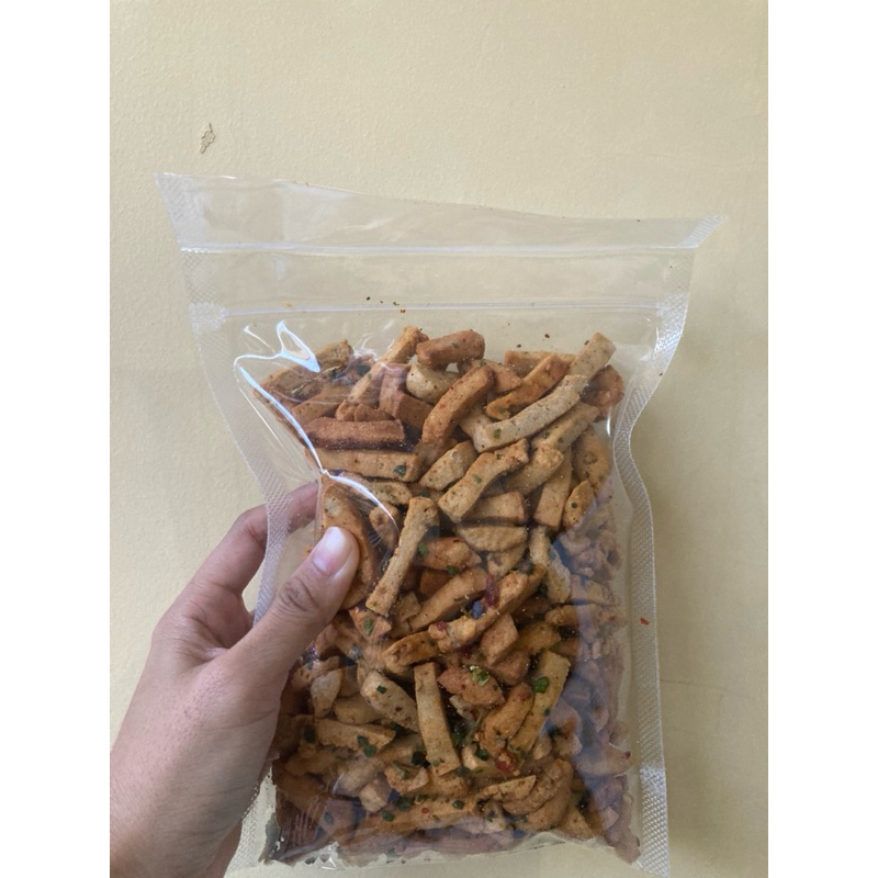 

basreng pedas sedang daun jeruk 250gram