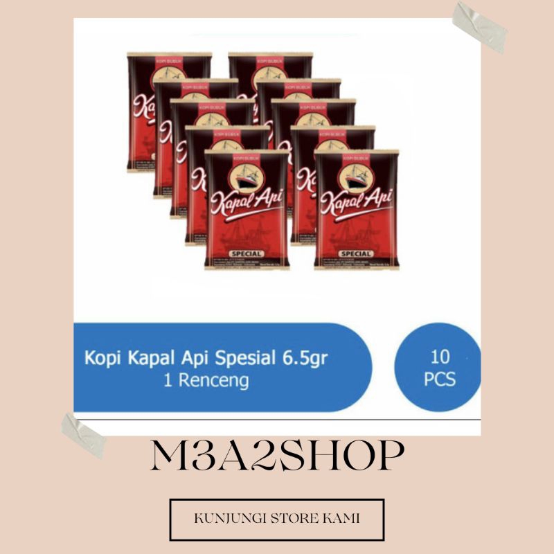 

KOPI KAPAL API KECIL ISI 10 SACHET