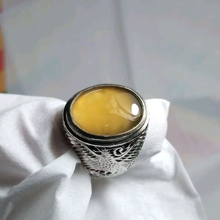 cincin batu akik bio solar aceh body glass ngaca original stone