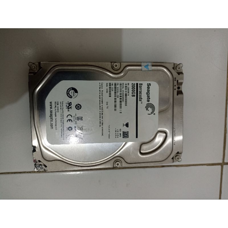Hdd seagate 2tb