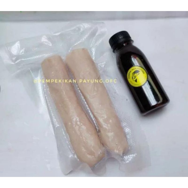 

PEMPEK LENJER BESAR PREMIUM 1 PCS | Gluten-Free | Pempek Ikan Payung | 100% Ikan Asli | Tanpa Pengawet