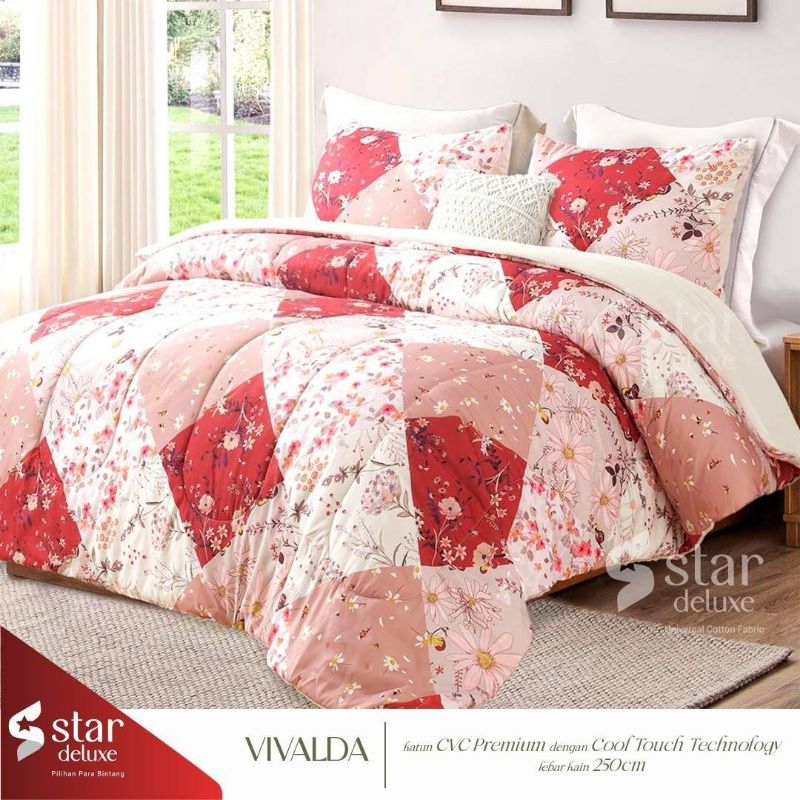 SPREI KATUN MOTIF BUNGA TERKINI (ANTI GESER) LUCU ALL SIZE TERBARU HOMEMADE