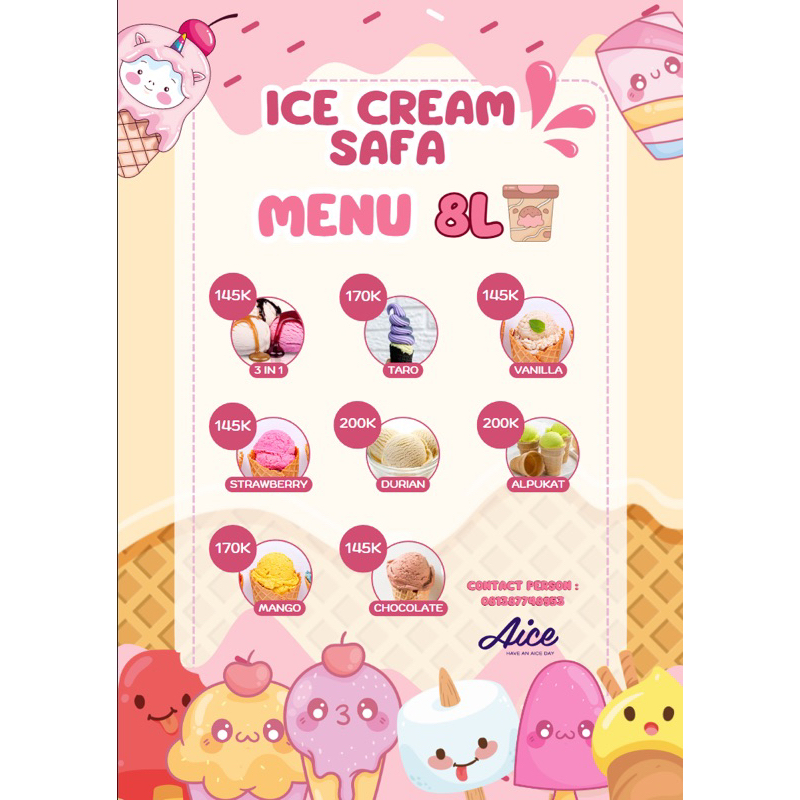 

Ice Cream 8L LRHOME By Aice