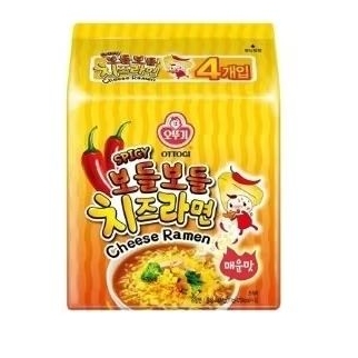 

Ottogi Cheese ramen spicy Multipack 444gr (4pcs)