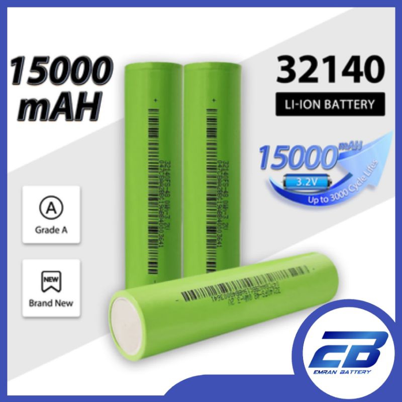 Baterai Cell Lontong Lifepo4 32140 3.2V 15Ah 3C