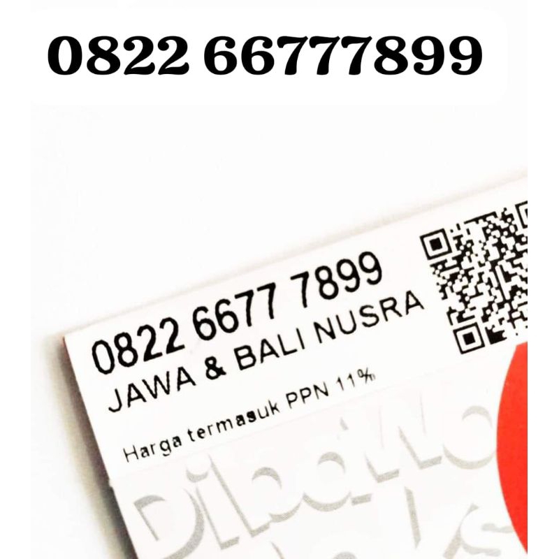 Nomor Cantik Telkomsel 899 - Nomor Cantik Simpati 66777 899