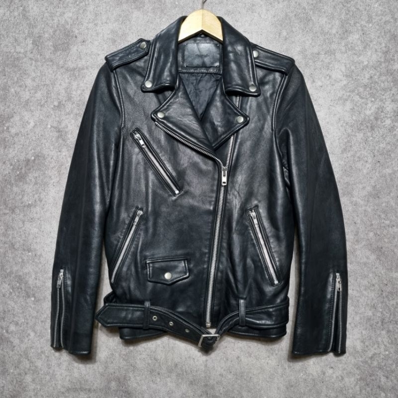 Viva Studio Perfecto Leather Size M Made in Japan Schott Perfecto NYC Harley Davidson Avirex Vanson 