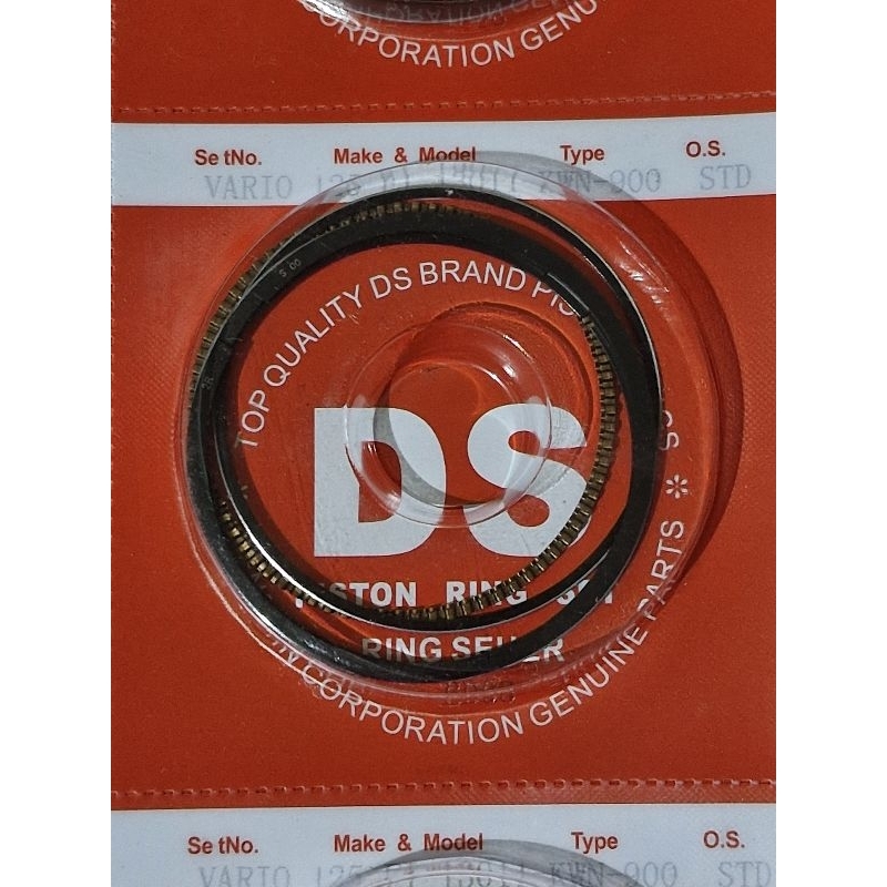 RING SEHER / RING PISTON VARIO 125 (KWN) DENSHIN
