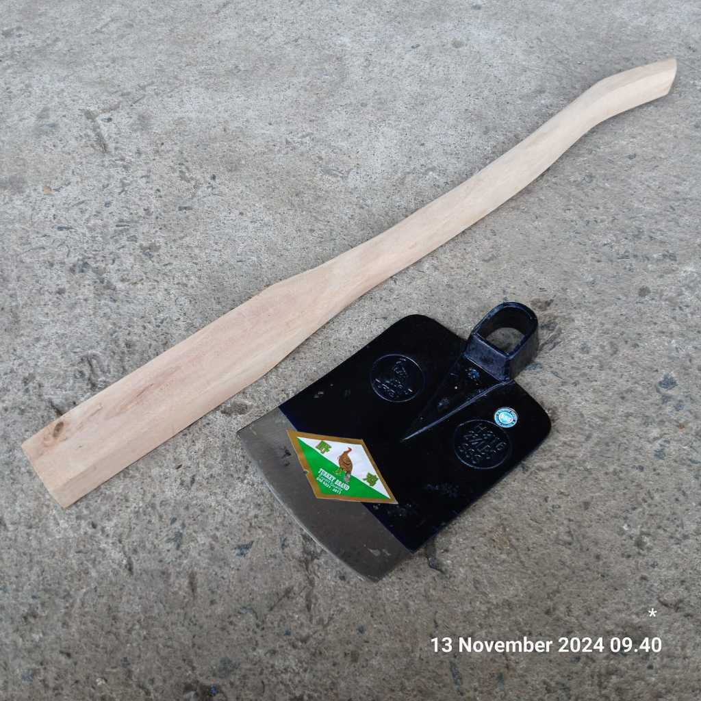 Cangkul Cap Ayam Jago Turkey Asli - Pacul Sawah Baja Turki - Cangkul Anti Lengket