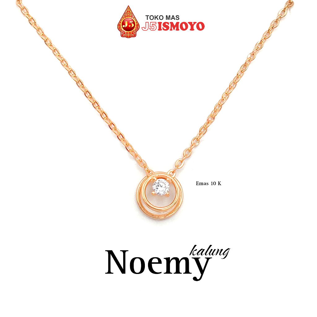 Kalung Emas Mas Asli Model Rantai Noemy J5 Ismoyo