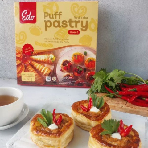 

Edo Puff Pastry Sheet 750gr | Festive Frozen Food