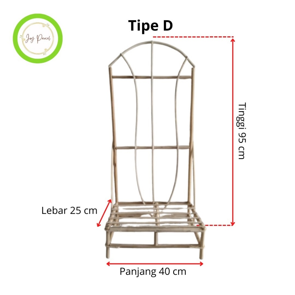 

Keranjang Parcel Rotan Parcel Makanan Kotak 40x25x95cm TERMURAH