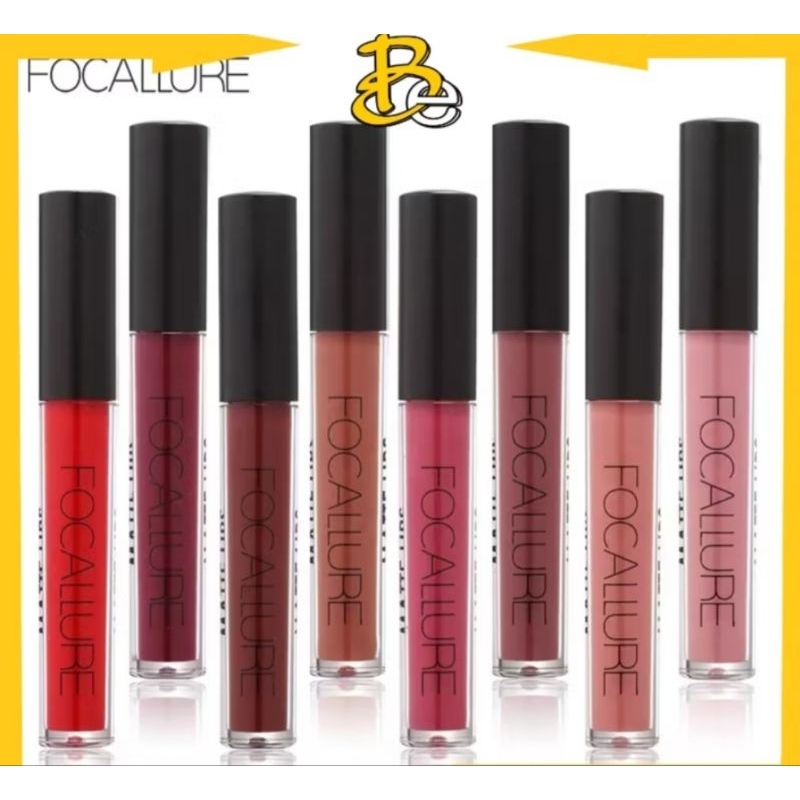 FOCALLURE Liquid Lipstik Matte Tahan Lama Lipstik