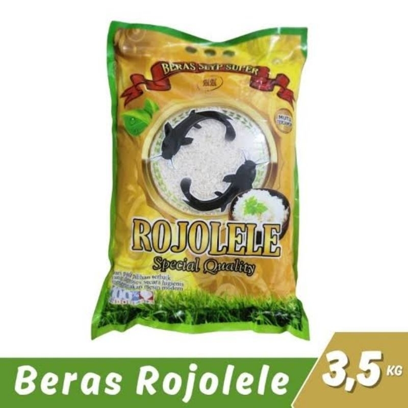 

Beras RojoLele / Pandan Wangi /Ramos / BMW / Cap Topi Tani 3,5kg / 4,6 Liter