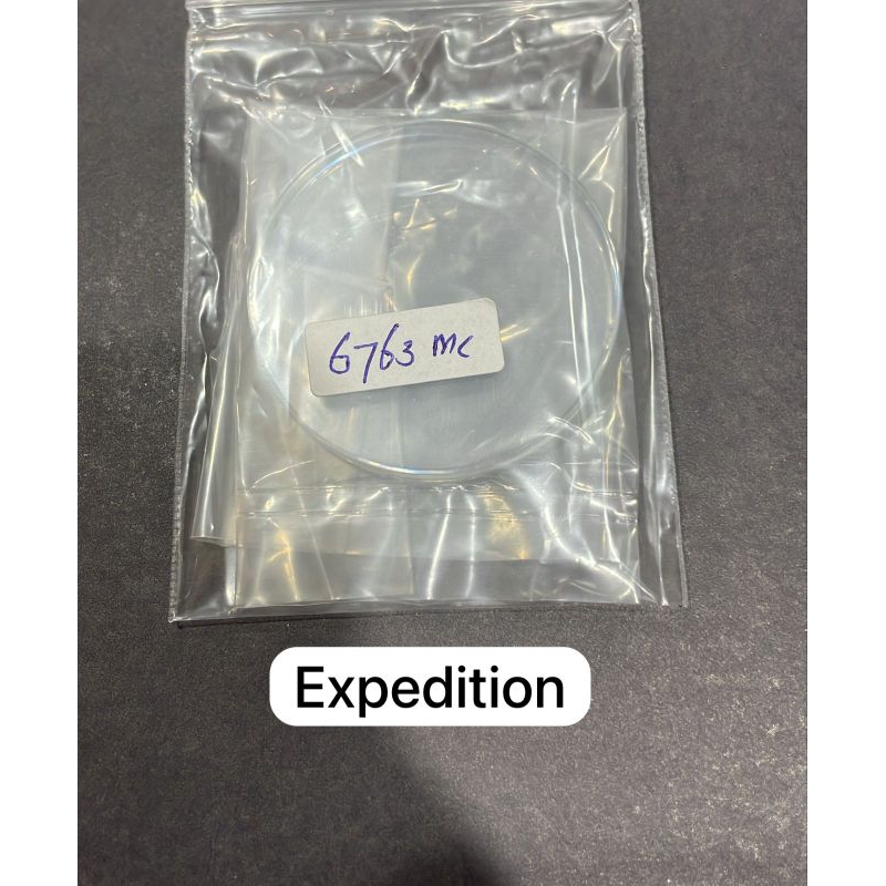 kaca jam tangan pria expedition 6763Mc original