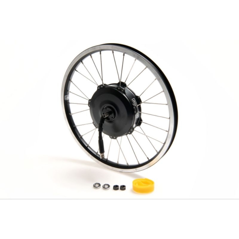 Velg Sepeda Brompton Electric Front Wheel with Hub Motor and Fixings Bike