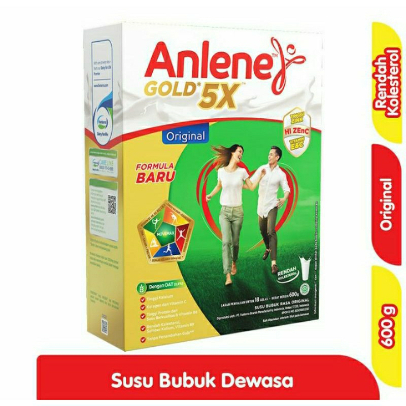 

Anlene Gold 5X Susu Bubuk Original 600 Gram