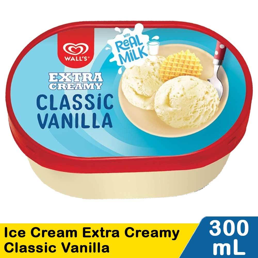 

Wall's Ice Cream Extra Creamy Classic Vanilla 300 ml