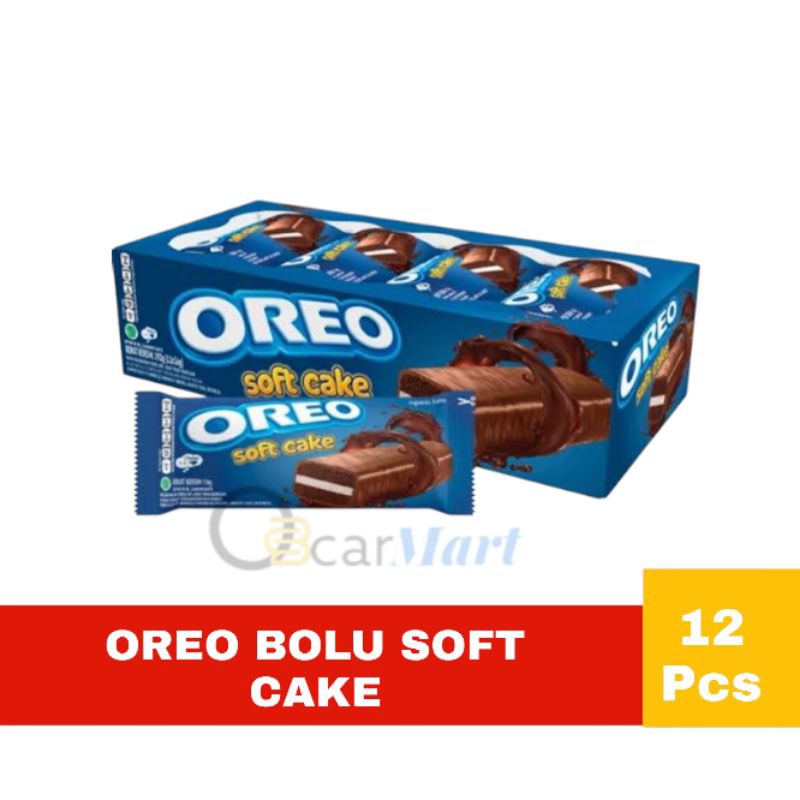 

OREO BOLU 1 Dus Soft Cake 16g isi 12 pcs Oscarmart