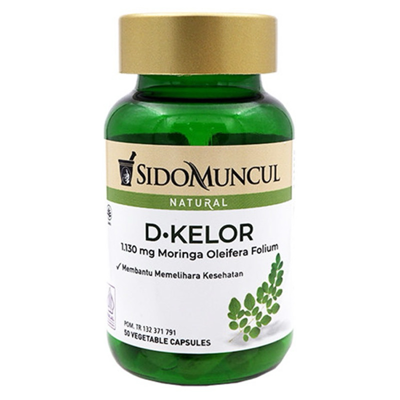 Sidomuncul Daun Kelor 50 Kapsul